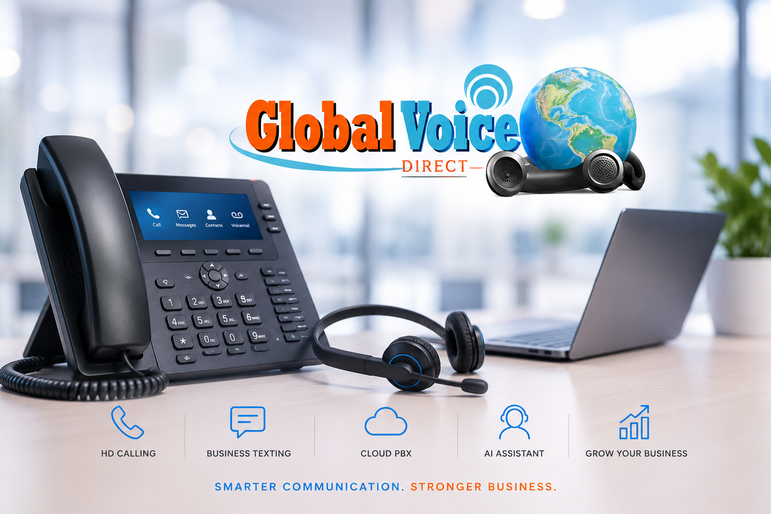 Best phone service to build business credit with payment reporting — Global Voice Direct